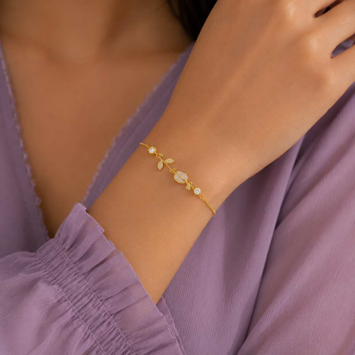 Enchanted vine bracelet