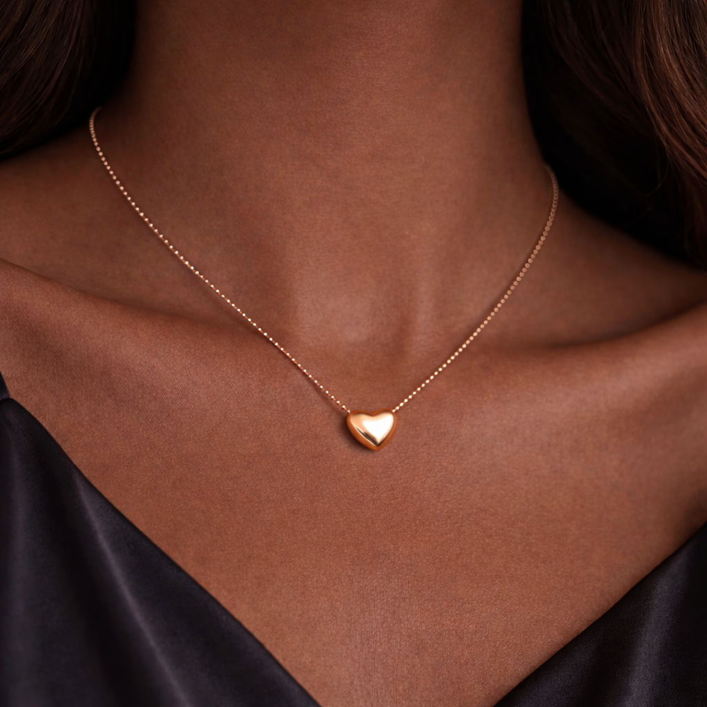 Classic Heart Pendant Chain