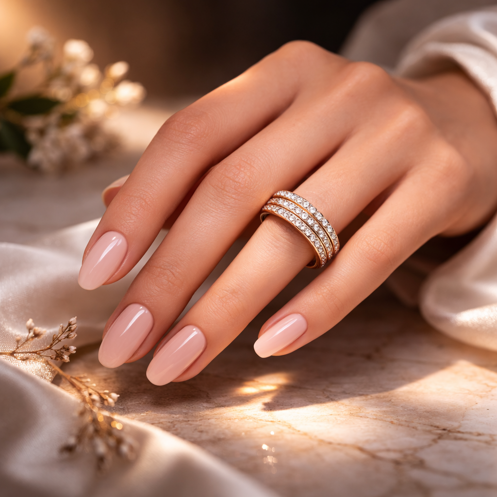 Sparkling Triple Strip CZ Ring