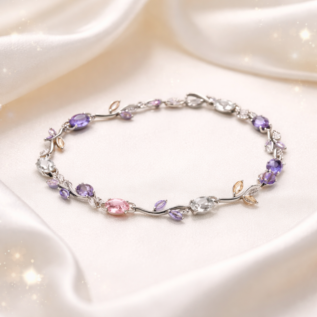 Tulip Twilight Gem Bracelet