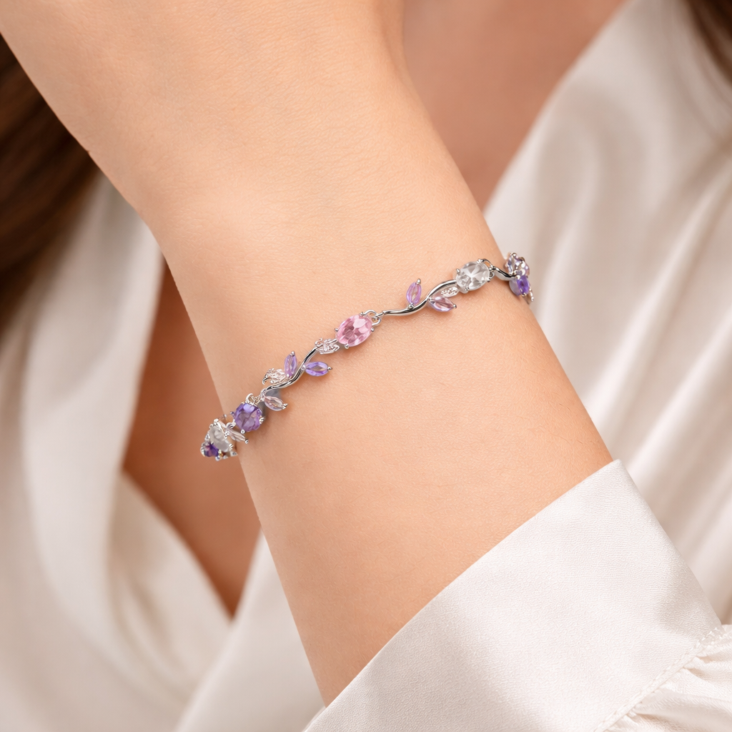Tulip Twilight Gem Bracelet