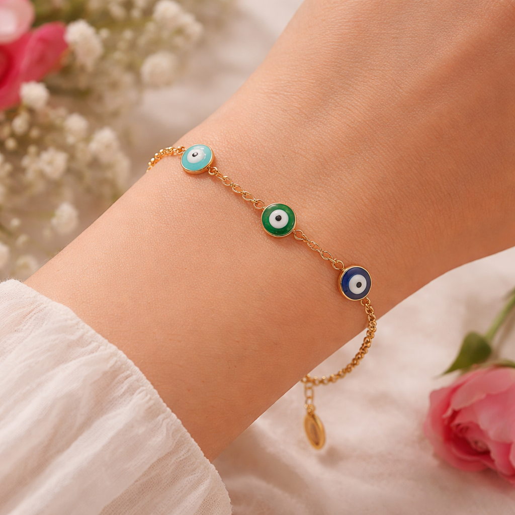 Evil Eye Chain Bracelet