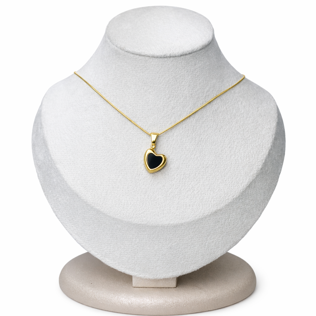 Pure Love Golden Heart Necklace