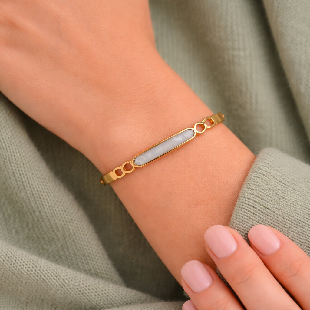 Golden Infinity Charm Bracelet