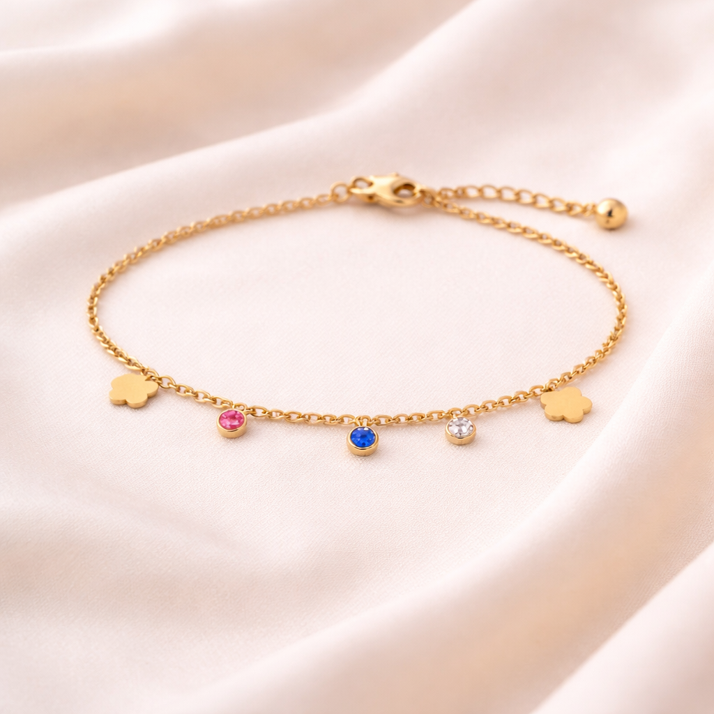Blossom charm luxe bracelet