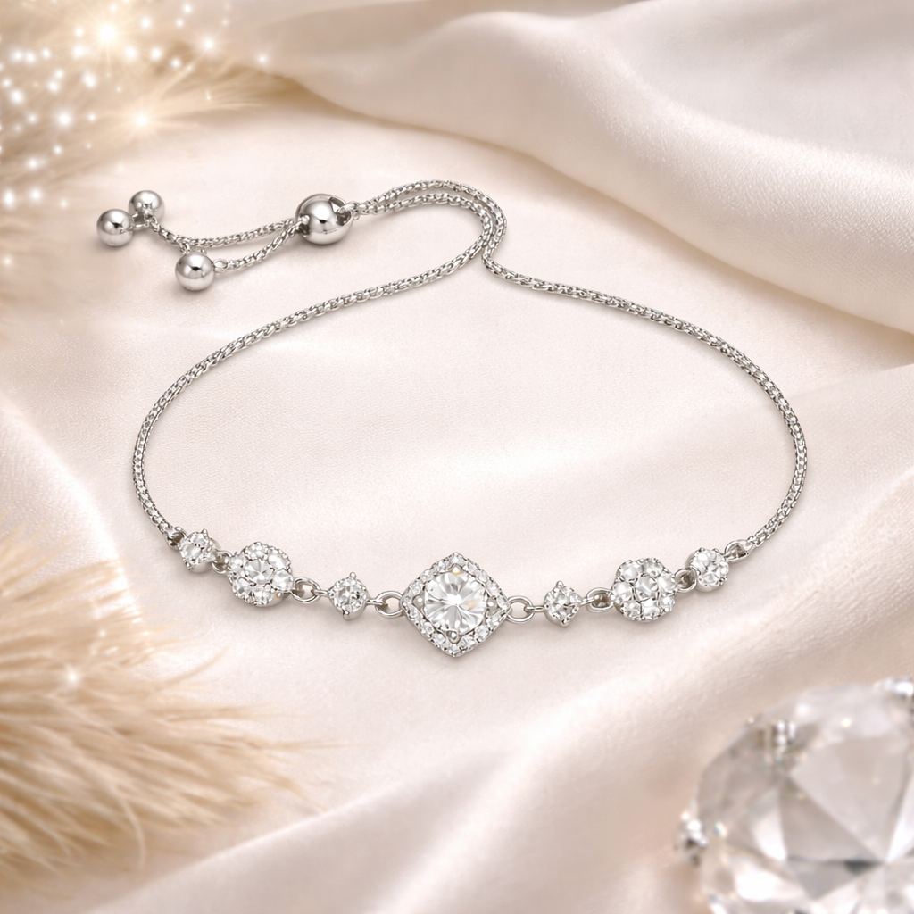 Diamond whisper bracelet