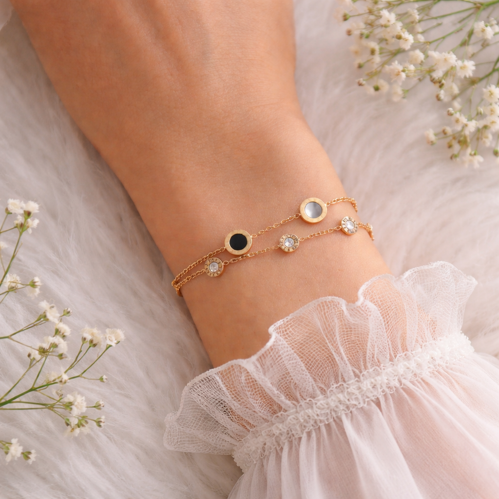 Royal Roman Crystal Bracelet