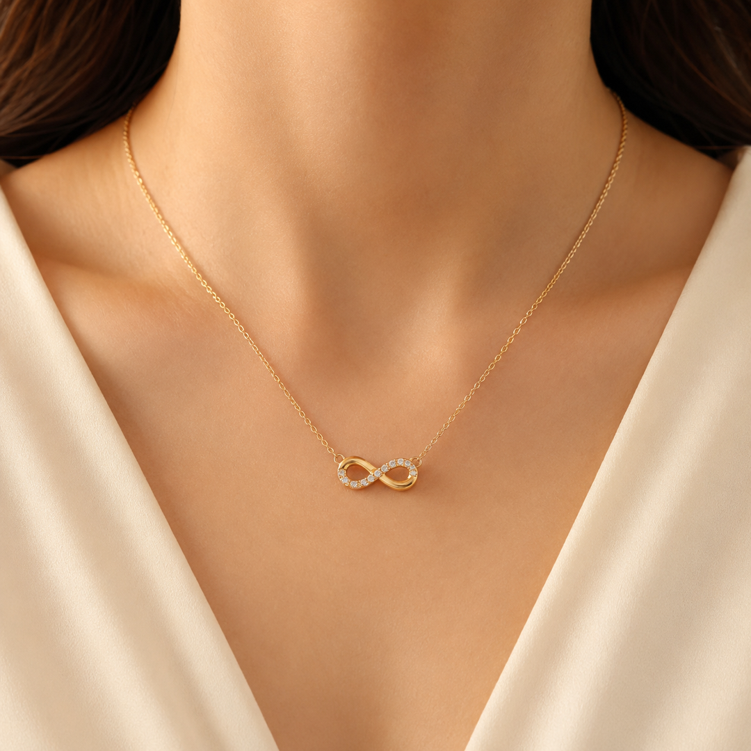 Gold Platinum Real Plated Infinity | Zarinoor