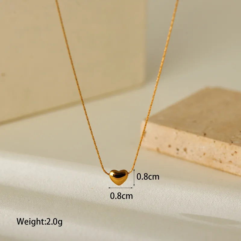 Celeste Heart Necklace for Women | Minimal Gold Jewelry | Zarinoor