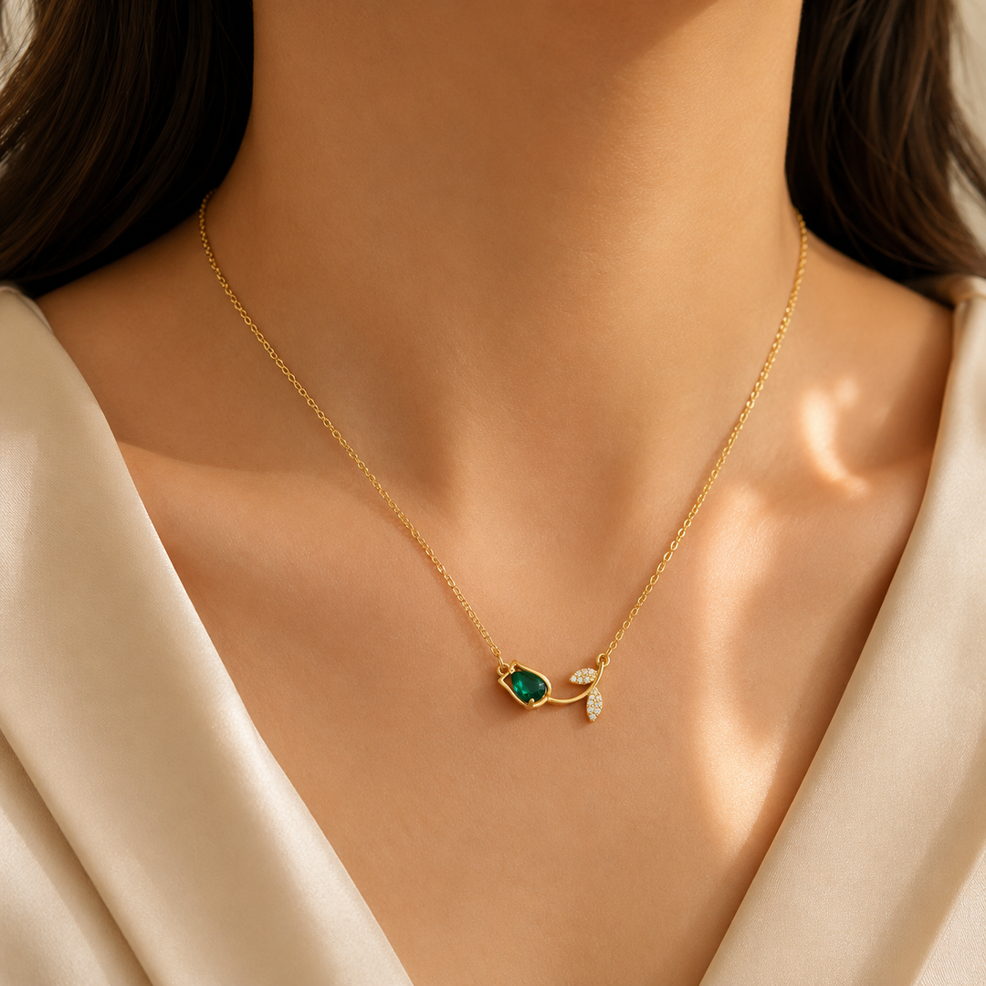 Tulip Grace Necklace | Zarinoor