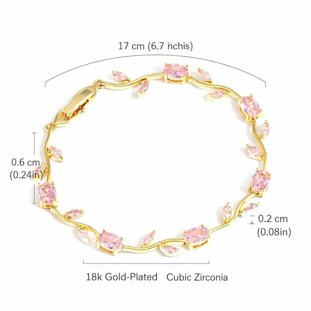 Blush Tulip Bloom Bracelet