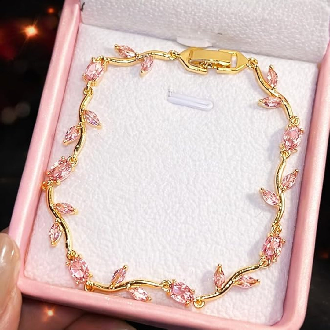 Blush Tulip Bloom Bracelet